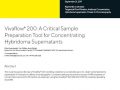 [어플리케이션 노트] Vivaflow® 200: A Critical Sample Preparation Tool for Concentrating Hybridoma Supernatants
