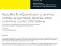 [어플리케이션 노트] Rapid, Real Time Quantification of Lentivirus Particles Using Antibody-Based Detection on the Virus Counter® 3100 P