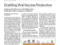 [포스터] Enabling Viral Vaccine Production