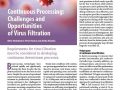 [브로셔] Continuous Processing: Challenges and Opportunities of Virus Filtration