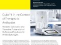Cubis® II in the Context of Therapeutic Antibodies