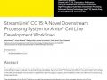 StreamLink® CC 15: A Novel Downstream Processing System for Ambr® Cell Line Development Workflows