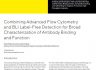 Combining Advanced Flow Cytometry and BLI Label-Free Detection for Broad Characterization of Antibody Binding and Function