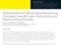 Characterization of Trastuzumab Antibody-Drug Conjugates Using Bio-layer Interferometry and Advanced Flow Cytometry