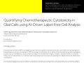 Quantifying Chemotherapeutic Cytotoxicity in Glial Cells using AI-Driven Label-Free Cell Analysis