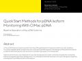 Quick Start Methods for pDNA Isoform Monitoring With CIMac pDNA
