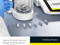 How to Achieve Optimal Weighing Performance with Cubis® II High-resolution Balances